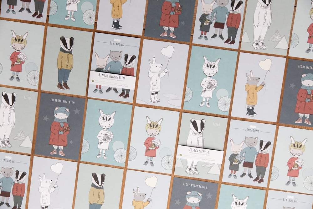 Illustrationen, Papeterie-Produkte