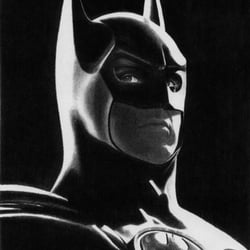 Batman – Bleistift und Tusche