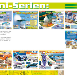 Mini-Serien Flugzeuge / Autos