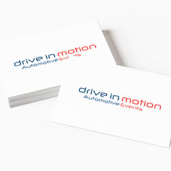 Markenlabel »drive in motion« für die Agentur unity event four GmbH
