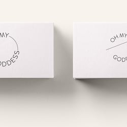 verschiedene Logoentwürfe für Schmucklabel / erste Ansätze