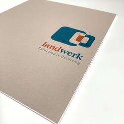 Landwerk – Broschüre zur Büroimmobilie – Titel