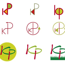 Entwürfe Logo Katja Pampel