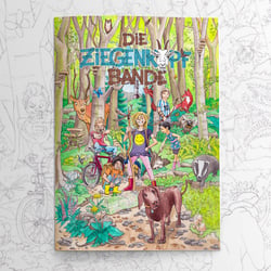 Ziegenkopf-Bande, Comic-Titel