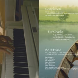 CD-Booklet Innenseite  |  Awake |  Sabine van Baaren & Mark Joggerst