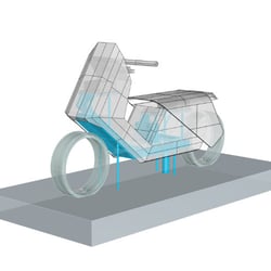 NXP E-Scooter CAD