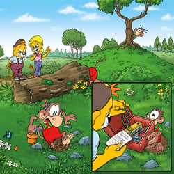 DVB Leos Welt Comic #1/21- Panel 8−9