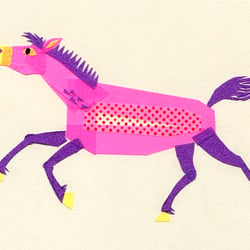 Tape Art Tiere
