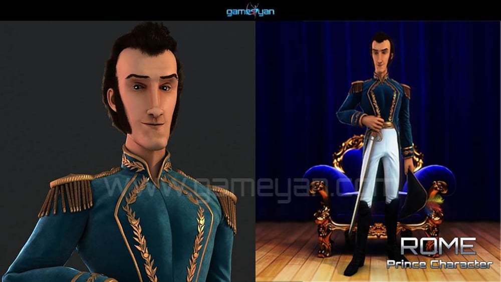 Projekt: Charaktermodellierung Kategorie: 3D Animation Land: USA  Weitere Informationen: – https://www.gameyan.com/3d-character