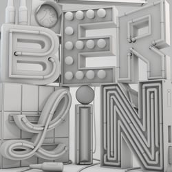 BERLIN no texture