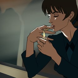 Rachel (Figur ich, Hintergrund Alex Zwerger)