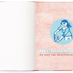 Innentitel Neon Pantheon – die Welt der griechischen Götter
