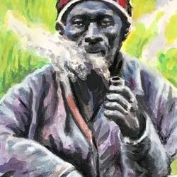 GOUACHE und Softpastell