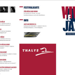 Vive le Jazz – Programmheft 2011