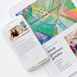 CORPORATE DESIGN/ HOMEPAGE/ IGS Rheingauviertel