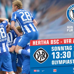 Anzeige Hertha BSC – Vfr Aalen