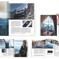 AUDI LIFE Ausgabe N°02/17 – Interview mit Architekt Peter Pichler und das neue Audi A5 Coupe