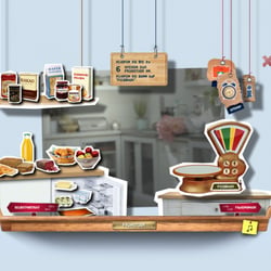 Interaktive Microsite „Gut ernährt, gut bewegt“