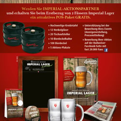 Aktionsflyer Imperial Lager