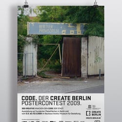 Create Berlin Plakatwettbewerb – Favorit der Jury