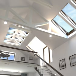 Arbeitsecke in der Galeriewohnung | Düsseldorf