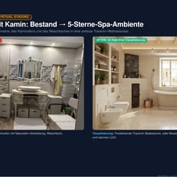 Interior Visualization Before & After**