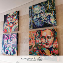 artworks #Carolyn_Mielke Malerei Kunst Portraits paintings