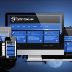 Meshmaniac – Responsive Website