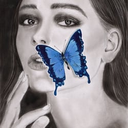 Metamorphose (Metamorphosis) – Surreale Kohlekunst – Mary G.