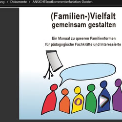 Arbeitsprobe-Layout-Umschlagseite