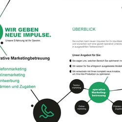 Axel Springer Direktmarketing Imagebroschüre