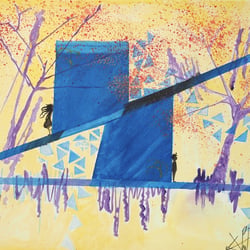 Love in Spring – Acryl on Canvas 70×50