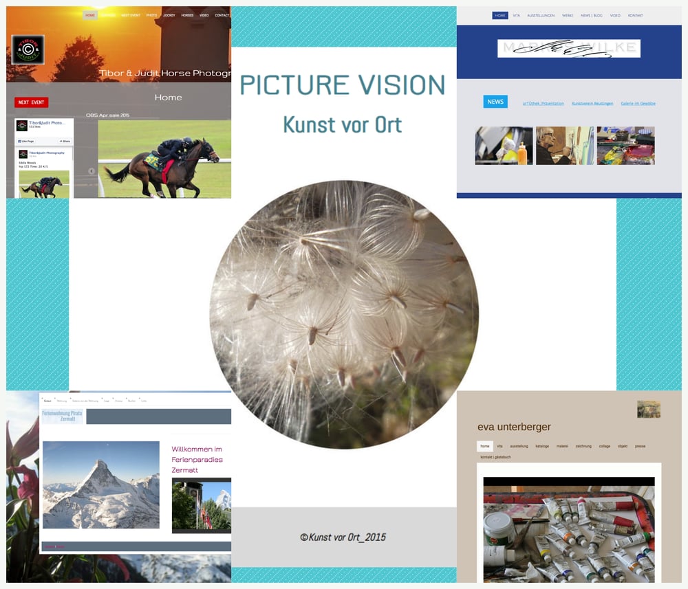 verschiedene Bereich (Themen) brauchen verschiedene Design