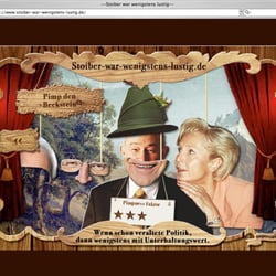 Bayern SPD / Website ‚stoiber-war-wenigstens-lustig.de‘ / Agentur BUTTER