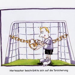 Mertesacker beschränkte sich auf die Torsicherung