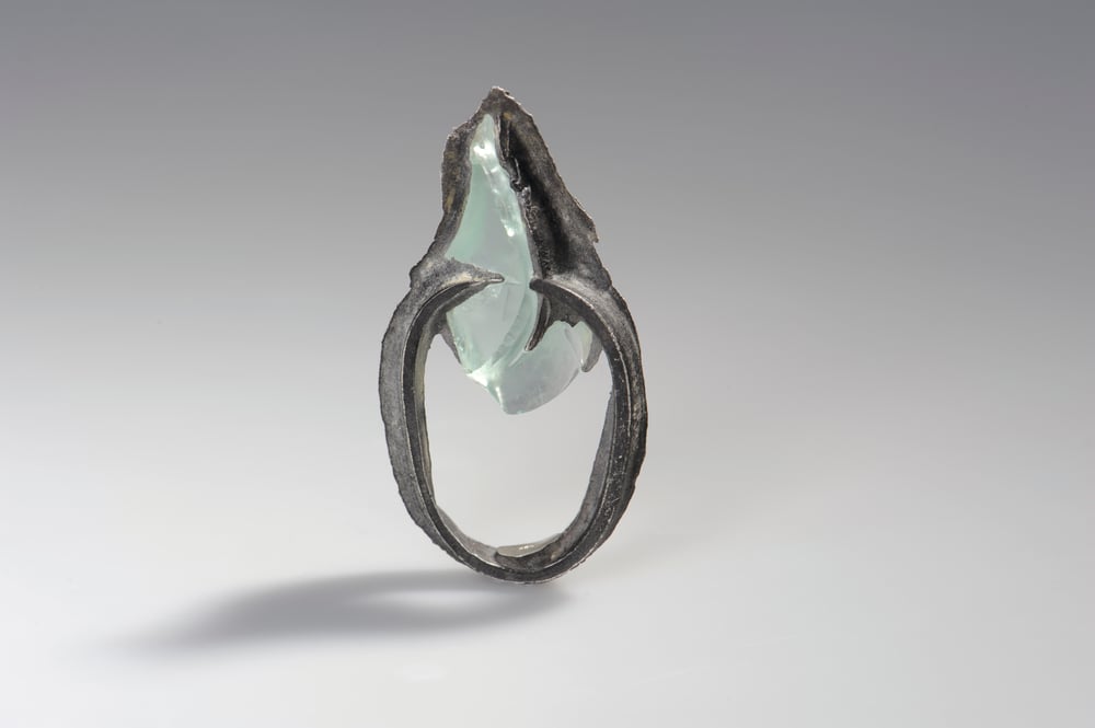 Silber mit Glas