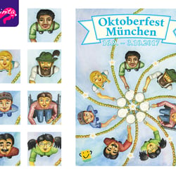 Plakatwettbewerb Wiesn 2017 – Top 30