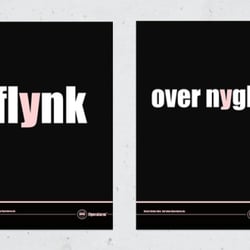 Postermotive typografisch