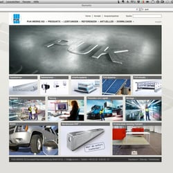PUK-Werke KG, Website