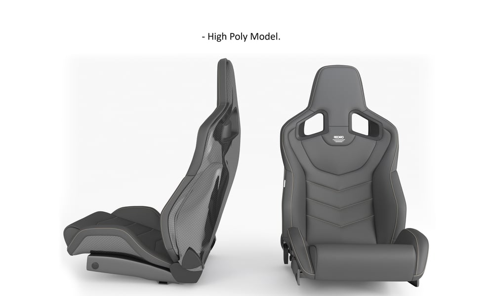 Recaro Sportster 3D Model