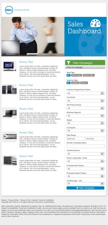 Dell Sales Dashboard