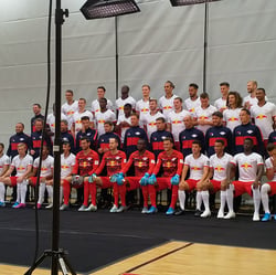 Mannschaftsfoto RB Leipzig