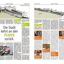 Zeitungsbeilage – Stadt Heidelberg Neckaruferumbau
