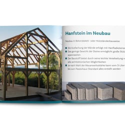 Imagebroschüre für »Naturgetreu GmbH«, Innenseiten