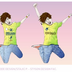 Charakter, Aparell illustration Design 3