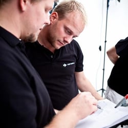 Kameramann Alexander Fuhrmann und Regie Jens Fehrmann