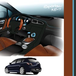 Interior Color & Trim Konzept  – Sportsu