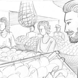 Storyboard Gestaltung gegen Terror