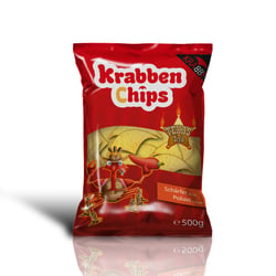 Verpackungsgestaltung, Krabbenchips