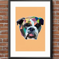 Bulldog low poly